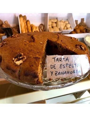 Tarta de Espelta y Zanahoria